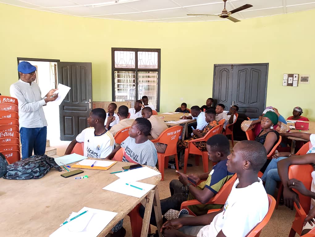 Atelier de Formation des Jeunes de Bouna contre la Désinformation