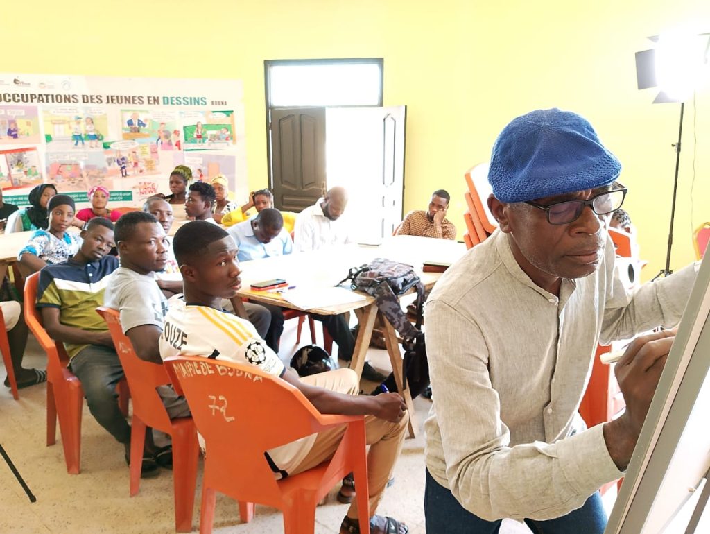 Atelier de Formation des Jeunes de Bouna contre la Désinformation 